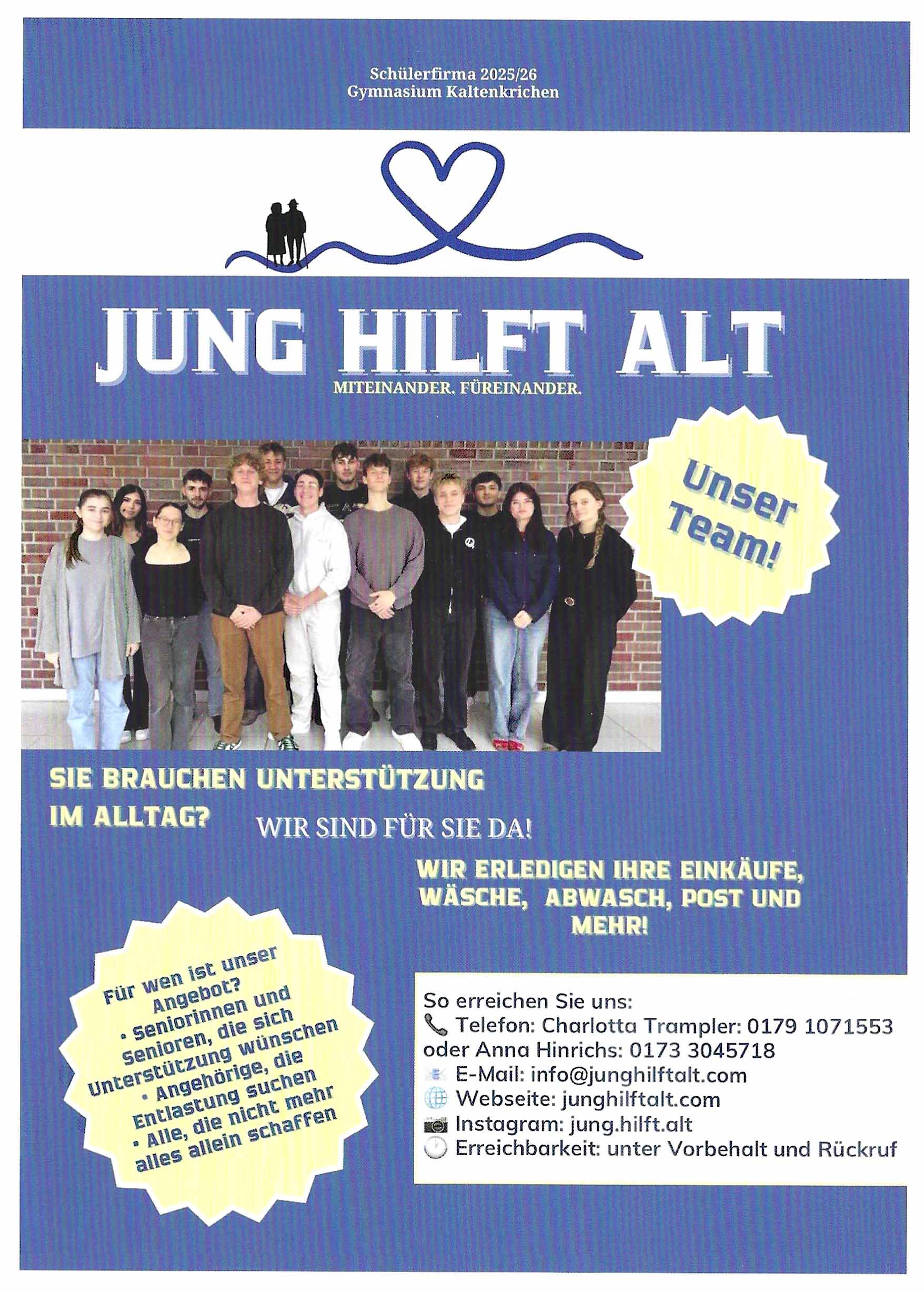 Neue Initiative für Unterstützung im Alter