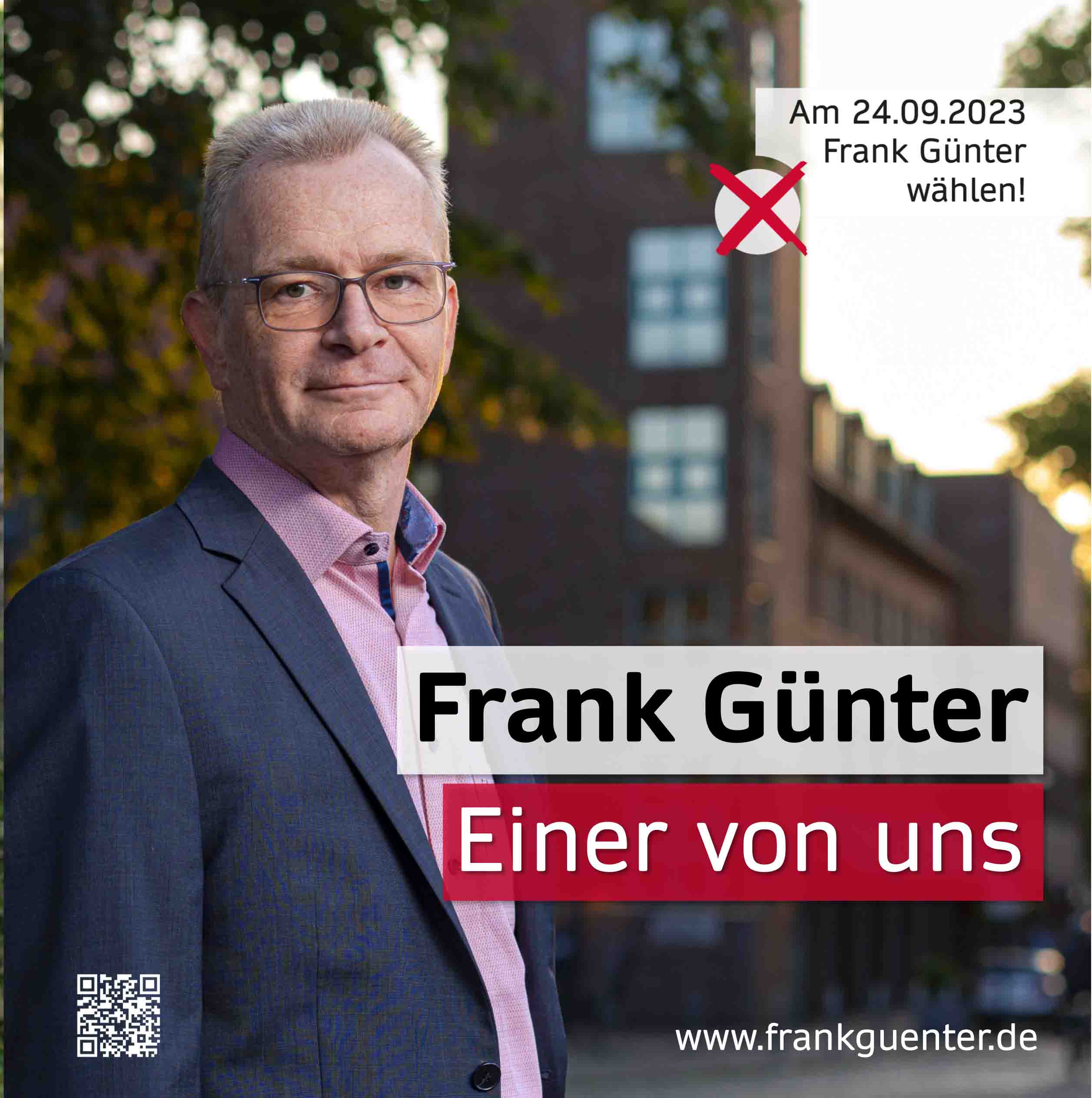 Frank Günter - Unser Pro-Kaki-Kandidat im Wahlkampf
